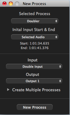 Doubler- New Process Window